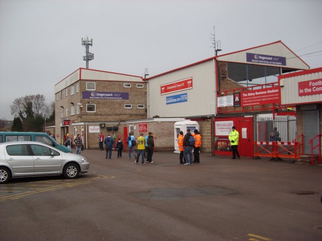 Rear of the Stagecoach Main Stand